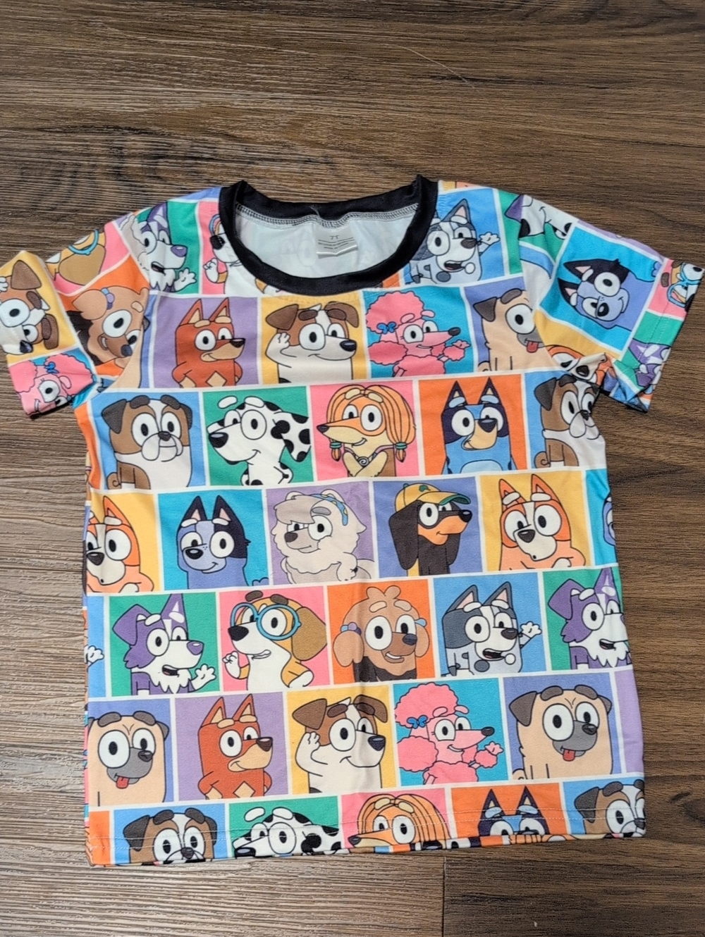 Bluey Blocked Print Shirt